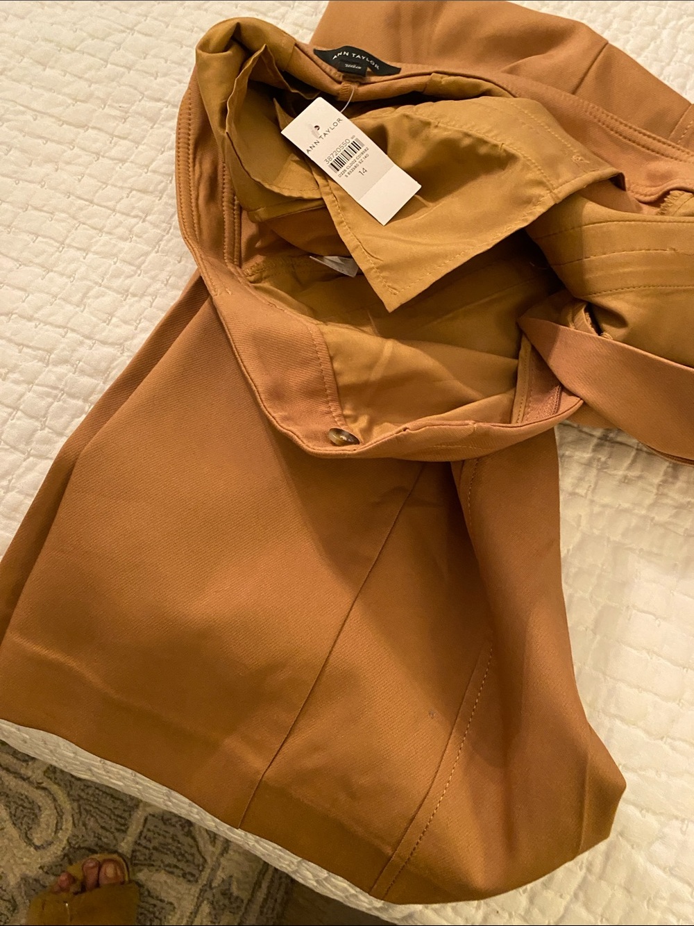 Ann Taylor Caramel pants
